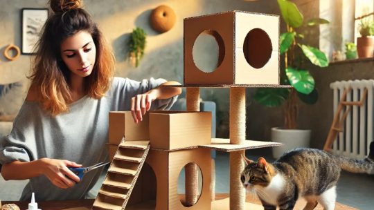Comment construire un arbre à chat DIY ? Économique et amusant