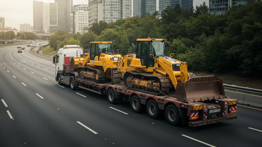Transport d&rsquo;engins de chantier : les meilleures pratiques à adopter