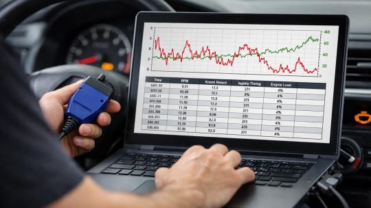 Interpréter les corrections de cliquetis sur un diagnostic log