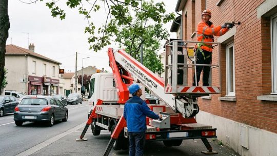 Location nacelle avec chauffeur : la solution sans CACES