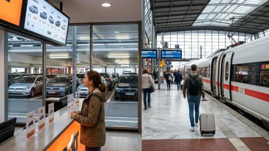 Comparatif : louer une voiture ou prendre le train ?
