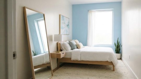Peinture et luminosité : comment agrandir une petite pièce par la couleur ?