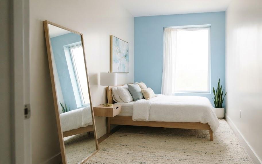 Peinture et luminosité : comment agrandir une petite pièce par la couleur ?