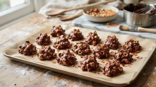 Rochers praliné : faire ses chocolats comme un pro