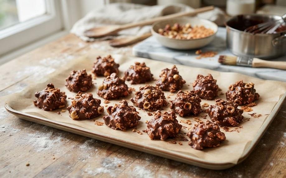 Rochers praliné : faire ses chocolats comme un pro