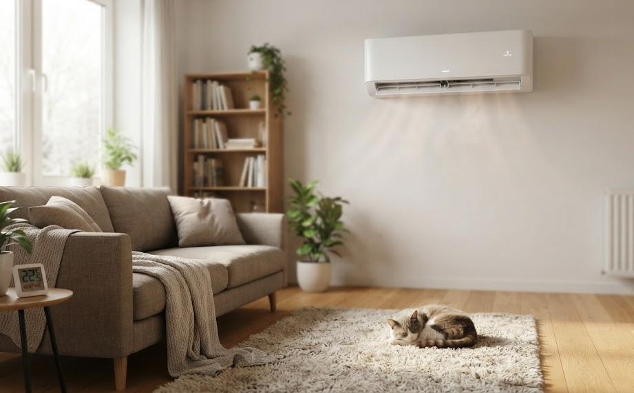 Climatisation réversible : une chaleur douce et homogène