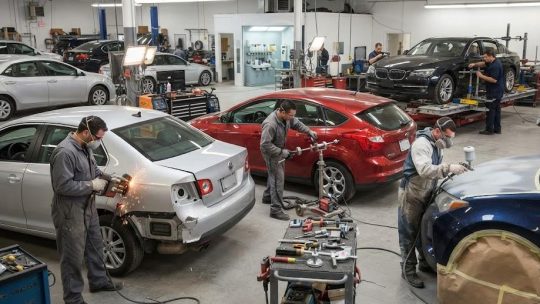Carrosserie auto : les différentes méthodes de réparation après accident