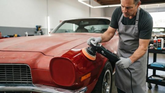 Peinture auto : comment redonner du brillant à un véhicule ancien ?