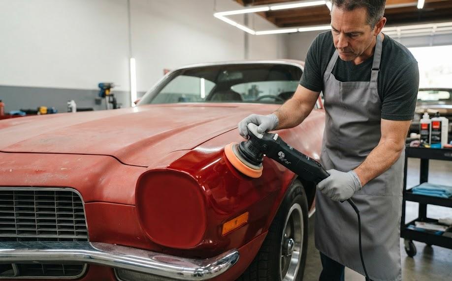 Peinture auto : comment redonner du brillant à un véhicule ancien ?