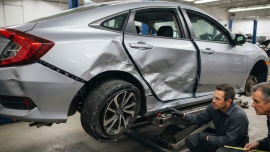 Carrosserie : les signes qu&rsquo;un redressage est nécessaire après un choc