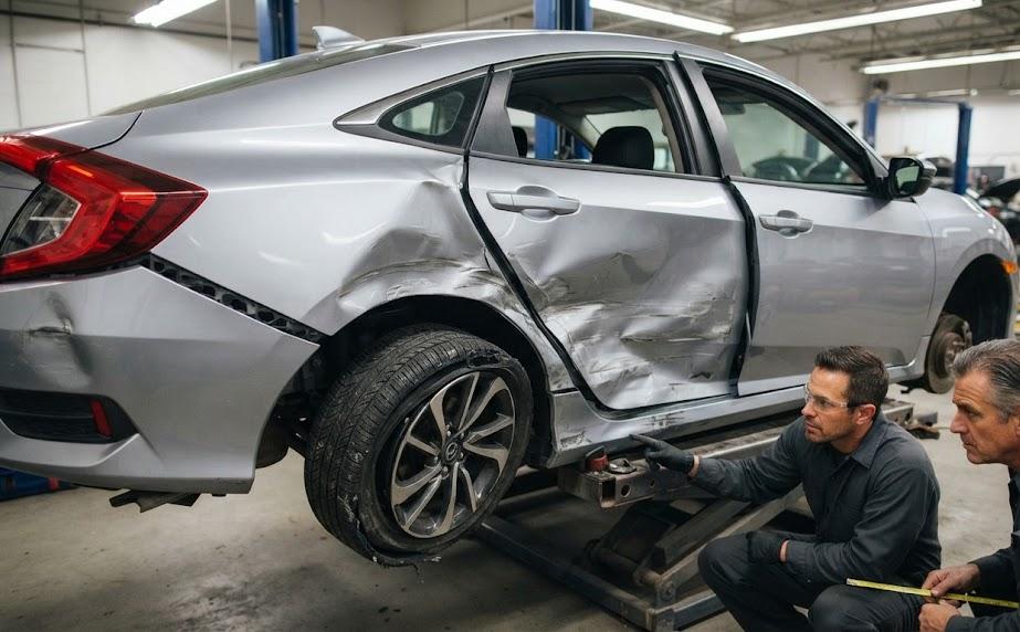 Carrosserie : les signes qu&rsquo;un redressage est nécessaire après un choc