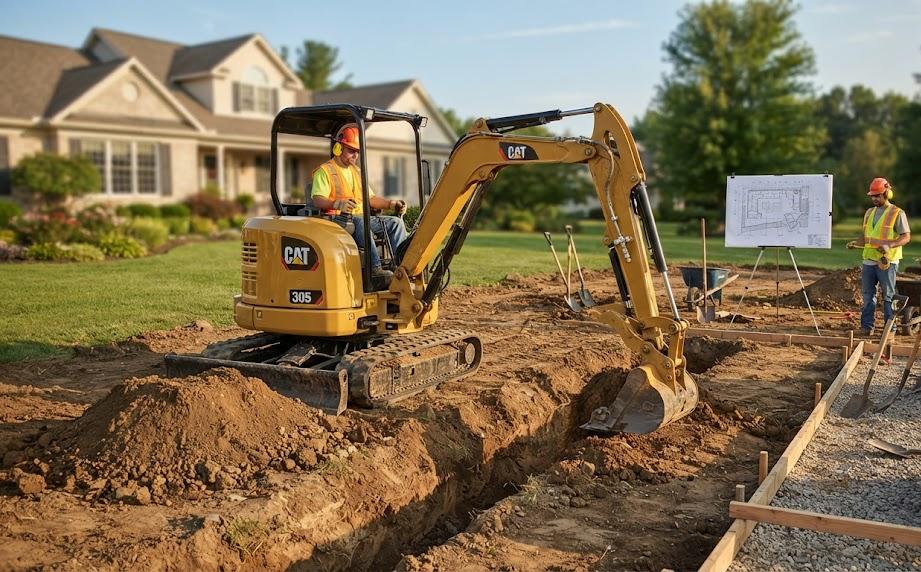 Excavation : réussir votre aménagement extérieur