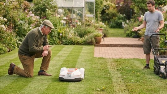 Robot tondeuse : l&rsquo;outillage jardin qui divise les passionnés
