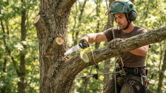 Taille des arbres : les techniques pour éviter les déchirements de l&rsquo;écorce