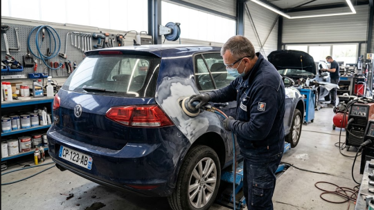 Rayures, chocs, impacts de grêle : que peut réparer un carrossier professionnel ?