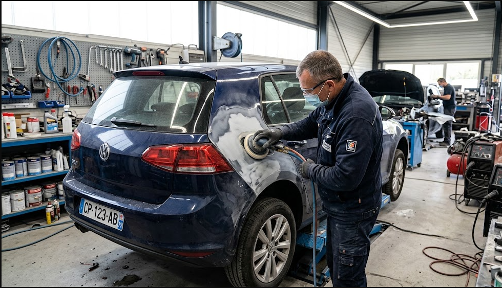 Rayures, chocs, impacts de grêle : que peut réparer un carrossier professionnel ?