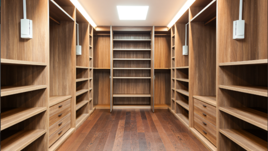 Éclairage LED dressing : spots, rubans ou tringles lumineuses