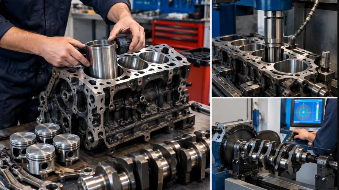 Refaire un moteur d&rsquo;origine à neuf : rectification et équilibrage