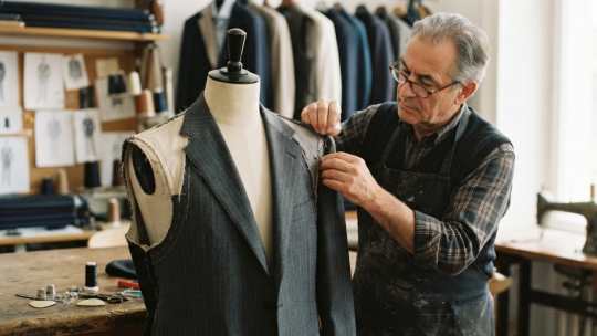 Ajuster les épaules d&rsquo;une veste : la retouche la plus difficile