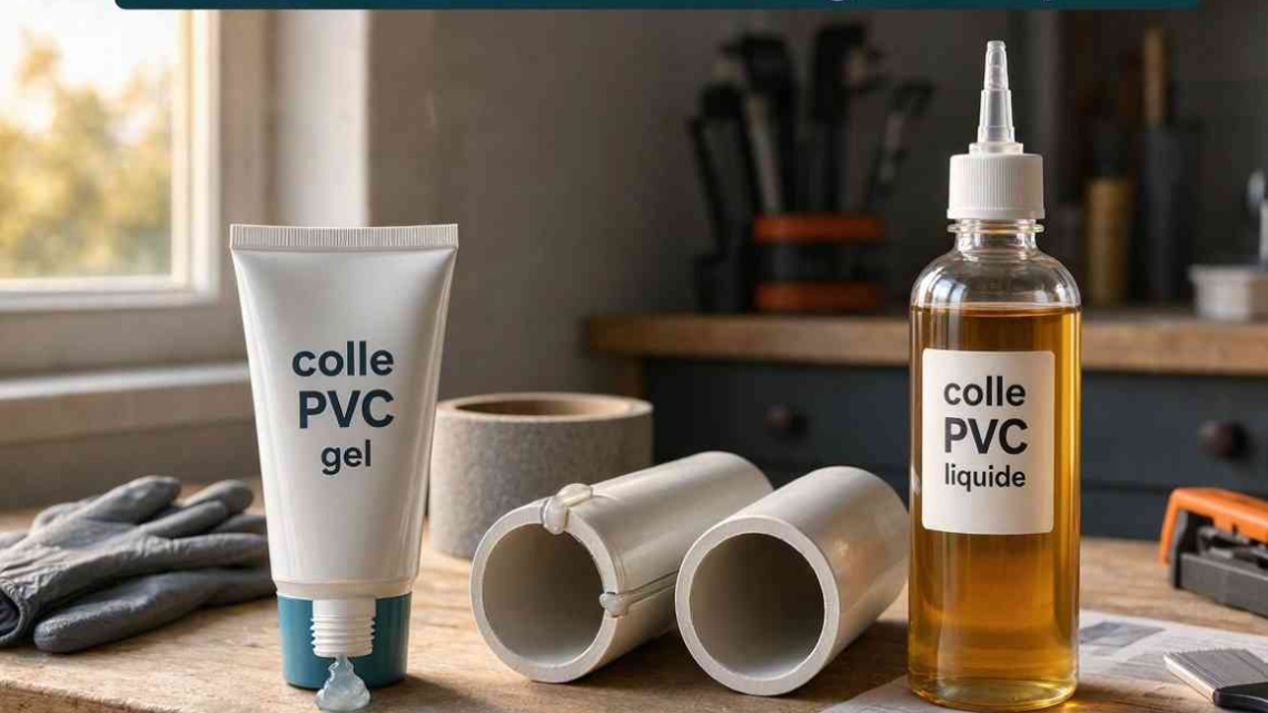 Bien choisir sa colle PVC : gel ou liquide